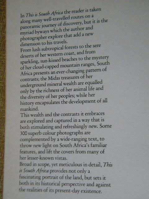 THIS IS SOUTH AFRICA  by August Sycholt & Peter Schirmer