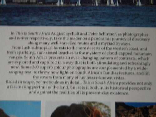 THIS IS SOUTH AFRICA  by August Sycholt & Peter Schirmer