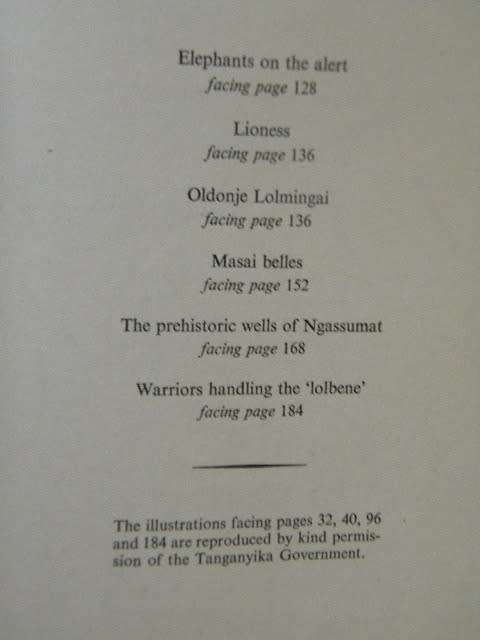 THE MASAI STORY  by Oskar Koenig  Author fo PORI TUPU
