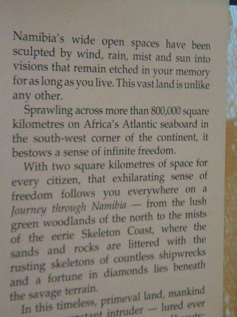 JOURNEY THROUGH NAMIBIA  by Mohamed Amin, Duncan Willetts and Tahir Shah
