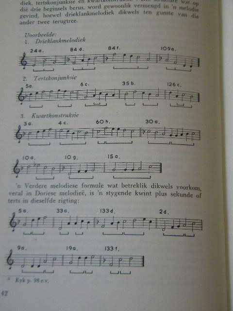 DIE AFRIKAANSE PSALMMELODIEE deur  dr. J. J. A. van der Walt