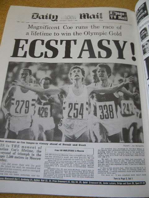 GREAT SPORTING HEADLINES  Introduced by Ian Wooldridge