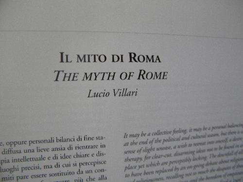 IL MITO DI ROMA tra arte e storia  / The Myth of Rome between art and history