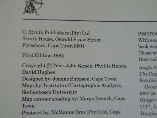 SOUTH AFRICAN WINES Text: John Kench, Phyllis Hands, David Hughes Photography: Cloete Breytenbach