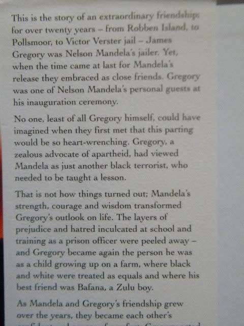 GOODBYE BAFANA  Nelson Mandela my prisoner, my friend  by James Gregory