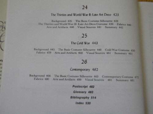 COSTUME HISTORY AND STYLE  by Douglas A. Russell