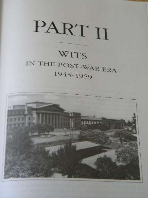 WITS THE "OPEN" YEARS  by Bruce K. Murray