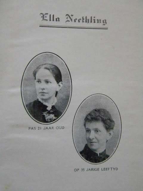 ELLA NEETHLING deur Haar Suster  en  ONS KINDERKRANSBOEK  deur Ella Neethling