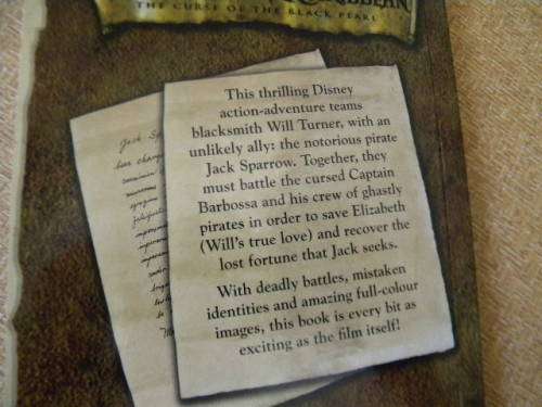 PIRATES OF THE CARIBBEAN:The Curse of the Black Pearl and Dead Man`s Chest  Book of the Film