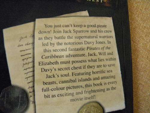 PIRATES OF THE CARIBBEAN:The Curse of the Black Pearl and Dead Man`s Chest  Book of the Film