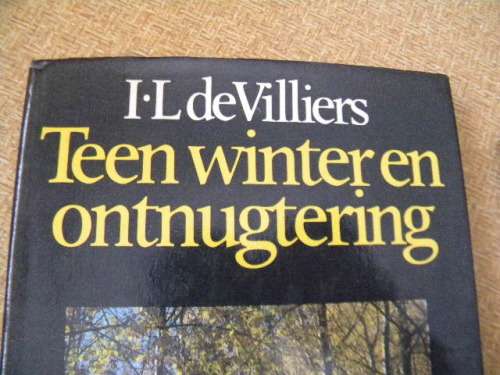 VIER HARDEBANDBOEKE  deur  IL de Villiers