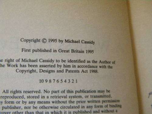 A WITNESS FOR EVER  by Michael Cassidy  The dawning of democracy in South Africa