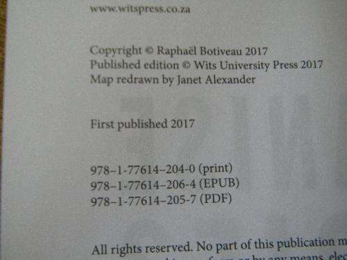 ORGANISE OR DIE  Democracy and Leadership in South Africa`s NUM  by Raphael Botiveau