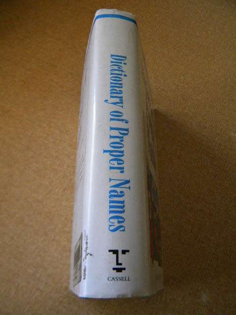 CASSELL DICTIONARY OF PROPER NAMES  by Adrian Room