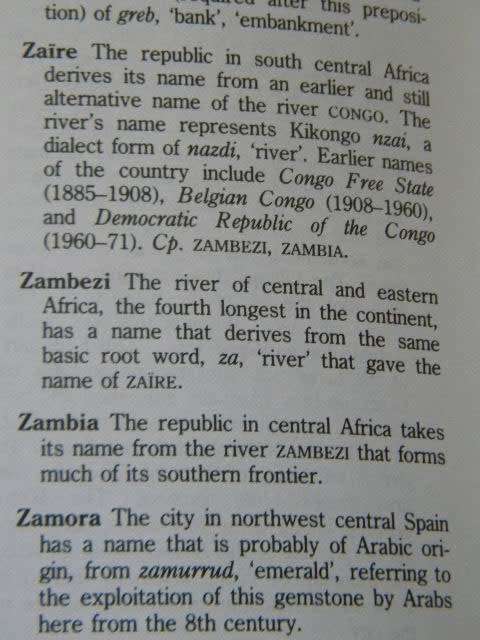 CASSELL DICTIONARY OF PROPER NAMES  by Adrian Room