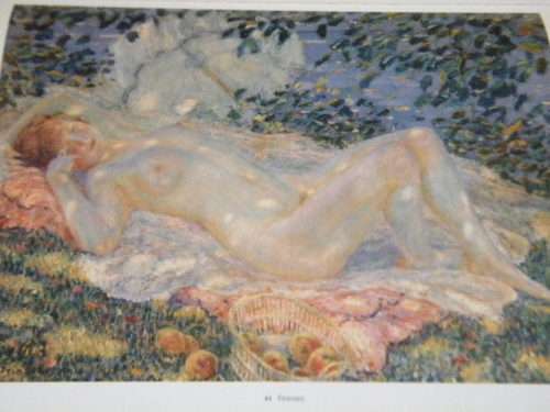 RECLINING NUDE  by Lydia Guibert Ferrara