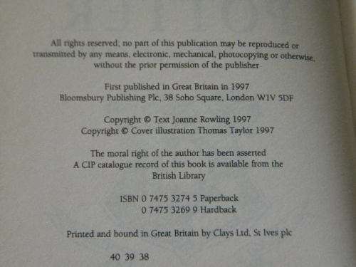 3 HARRY POTTER PAPERBACKS by  J. K. Rowling