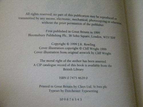 3 HARRY POTTER PAPERBACKS by  J. K. Rowling