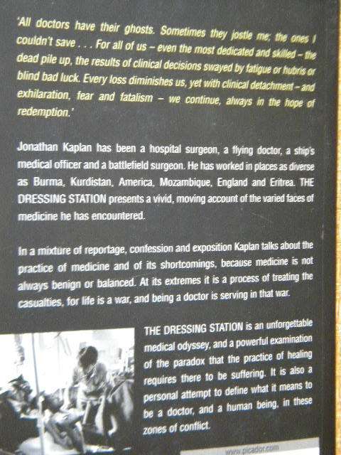THE DRESSING STATION an odyssey by Jonathan Kaplan