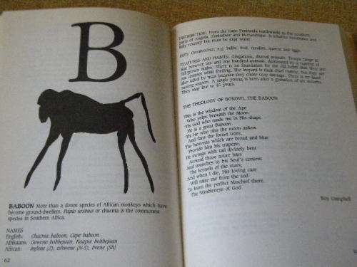 OUT OF THE AFRICAN ARK Edited by David and Guy Butler