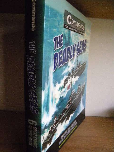 COMIC BOOKS: THE DEADLY SEAS  COMMANDO FOR ACTION AND ADVENTURE  Carlton Books