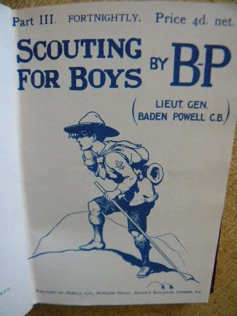 SCOUTING FOR BOYS by Lieut.gen. Baden Powell