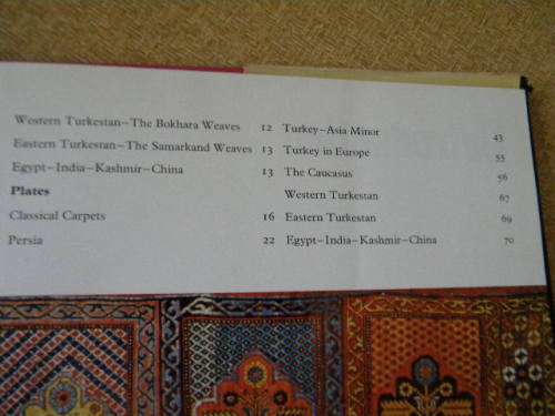 ALL COLOUR BOOK OF ORIENTAL CARPETS AND RUGS  by Stanley Reed