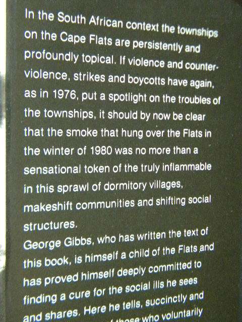 CHILDREN OF THE FLATS  Photographer: Paul Alberts  Text: George Gibbs