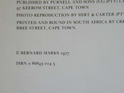 OUR SOUTH AFRICAN ARMY TODAY  (1977)  by Bernard Marks