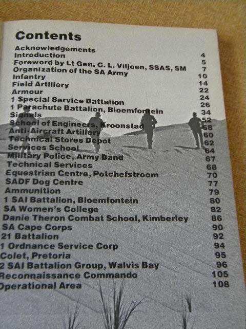 OUR SOUTH AFRICAN ARMY TODAY  (1977)  by Bernard Marks