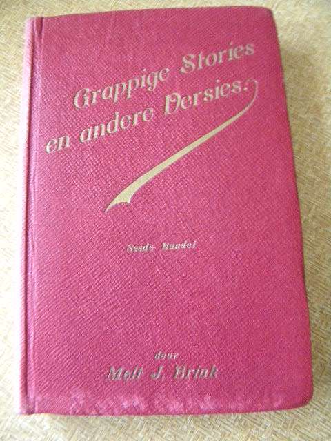 GRAPPIGE STORIES EN ANDER VERSIES  deur Melt J. Brink (SESDE BUNDEL (1922)