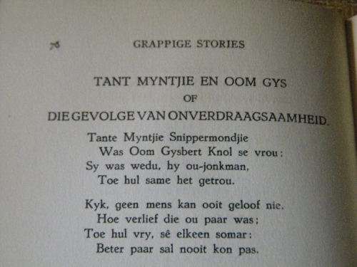 GRAPPIGE STORIES EN ANDER VERSIES  deur Melt J. Brink (SESDE BUNDEL (1922)