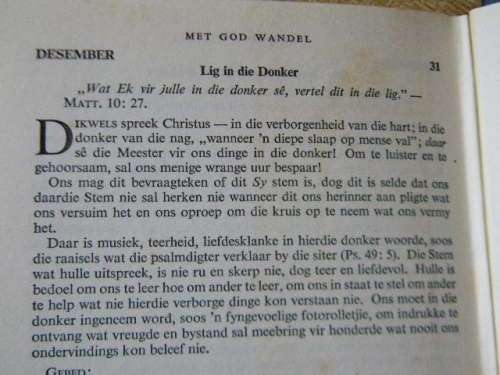 MET GOD WANDEL  Oordenkings en Gebede vir Elke Dag  deur F. B. Meyer