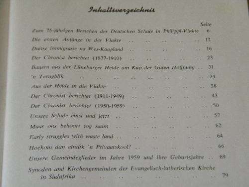 VYF EN SEWENTIG JARE `N TUIN IN DIE DUINESAND Philippi, Kaapse Vlakte - 1884 tot 1959