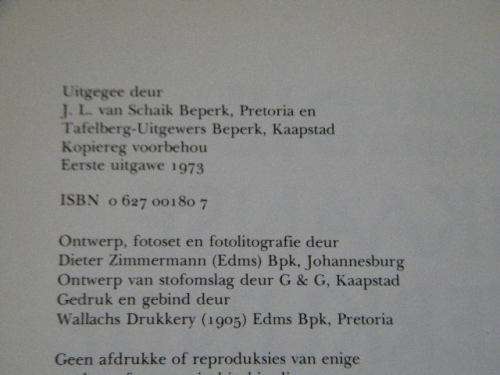 DIE AFRIKAANSE LETTERKUNDE IN BEELD  Samestellers: A.P. Grove en P.J. Nienaber