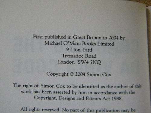 CRACKING THE DA VINCI CODE Unauthorised guide to the facts behind the fiction  by Simon Cox