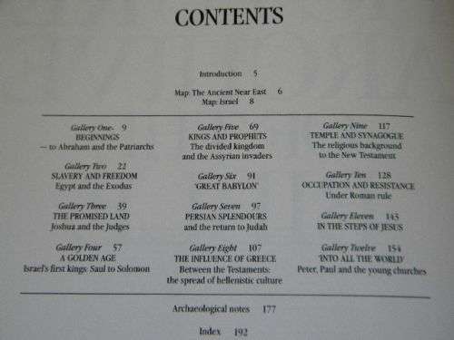 PICTURE ARCHIVE OF THE BIBLE  Editors: Caroline Mason and Pat Alexander