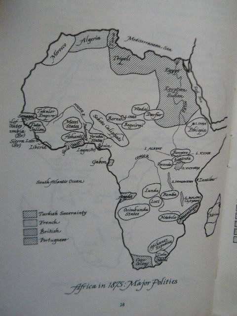 2 SOFTCOVERS: AFRICA SINCE 1800 by R. Oliver and A. Atmore and AFRICA SINCE 1875 by Robin Hallett