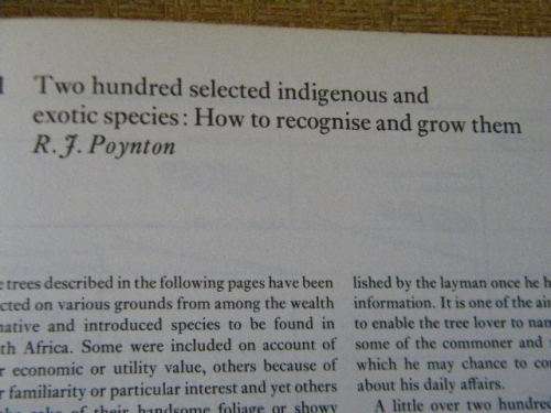 OUR GREEN HERITAGE: The South African Book of Trees  by Immelman, Wicht and Ackerman