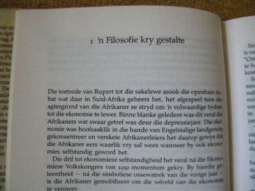 ANTON RUPERT: PLEITBESORGER VIR HOOP  deur W. P. Esterhuyse