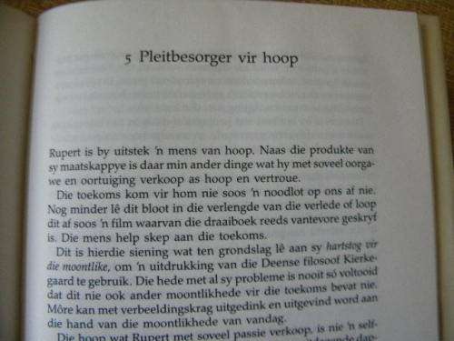 ANTON RUPERT: PLEITBESORGER VIR HOOP  deur W. P. Esterhuyse