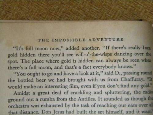 THE IMPOSSIBLE ADVENTURE Journey to the Far Amazon  by Alain Gheerbrandt