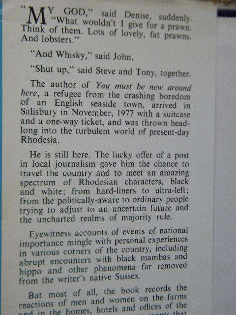 YOU MUST BE NEW AROUND HERE by Dick Pitman