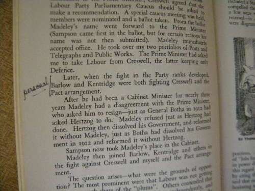 MY LUCK`S STILL IN  (with more spotlights on General Smuts)  by The Hon. Thomas Boydell (SIGNED)