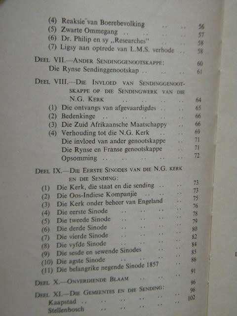 TWEE EEUE VAN SENDINGWERK  deur Ds. G. L. van Heerde