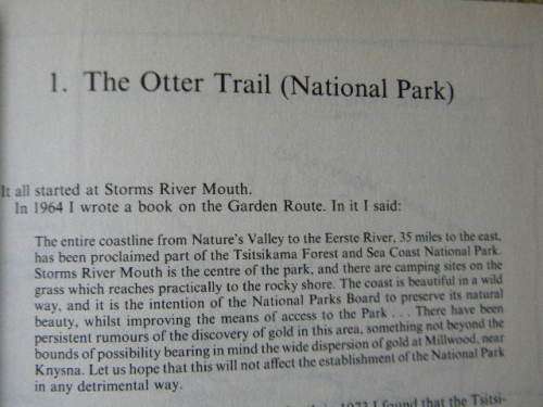 CAPE TOWN TRAILS AND WILDERNESS AREAS  by Jose Burman