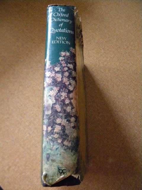 THE OXFORD DICTIONARY OF QUOTATIONS (New Edition)
