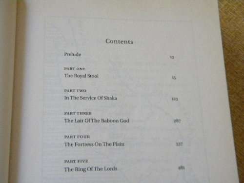 AMAZULU  by Walton Golightly (In time of Shaka KaSenzangakhona, King of Kings)  (NOVEL)