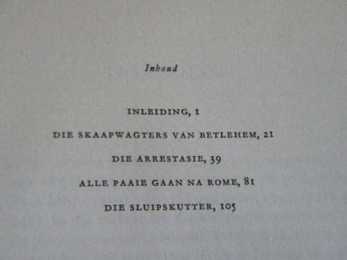 3 BOEKE DEUR UYS KRIGE:  Ver in die wereld, Morester oor die Abruzzi  en  Vier eenbedrywe