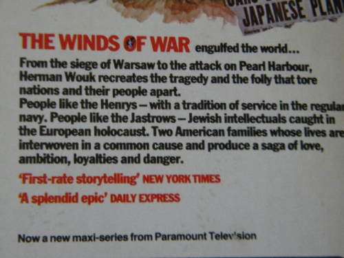 THE WINDS OF WAR by Herman Wouk